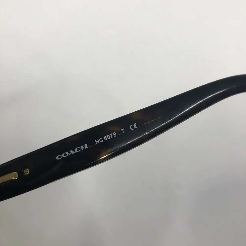 Coach HC 6078 Eyeglasses FRAMES With Case 5120 Dark Tortoise 52.16.135 *READ*